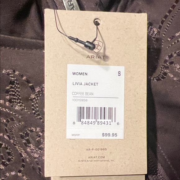 Ariat Women's Dark Brown Utility Jacket - Picture 3 of 10